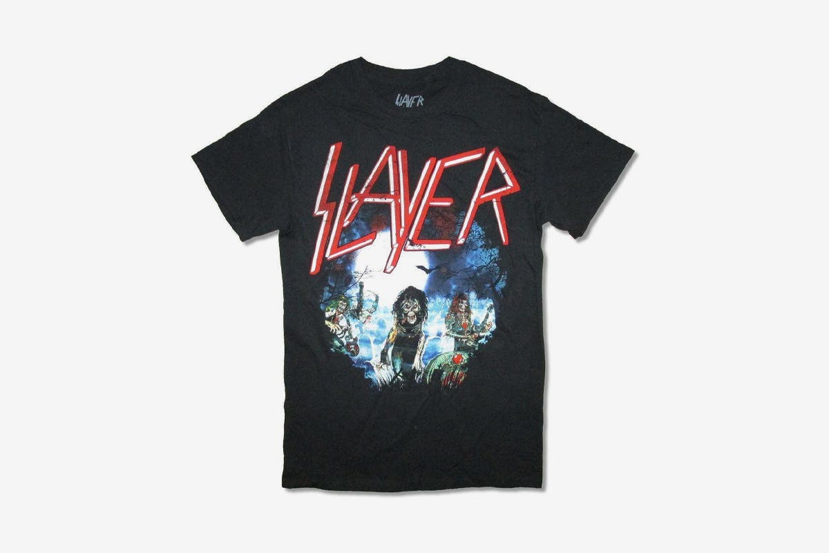 Old school band shirts